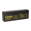 Kung Long WP2.3 12 12V 2,3Ah AGM Blei Batterie wartungsfrei VdS battery