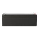Kung Long WPS2.3-12 12V 2,3Ah AGM Blei Batterie wartungsfrei VdS battery