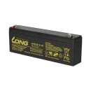 Kung Long WPS2.3-12 12V 2,3Ah AGM Blei Batterie wartungsfrei VdS battery