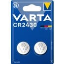 Varta CR2430 3V Lithium Knopfzelle - 2er Blister