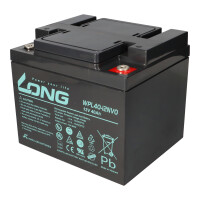 Kung Long WPL40-12NV0 12V 40Ah AGM Bleiakku M6 Longlife 6