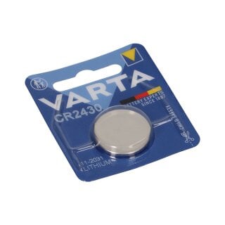 10x VARTA CR2430 Lithium-Knopfzelle 3V 290mAh (10x 1er Blister)