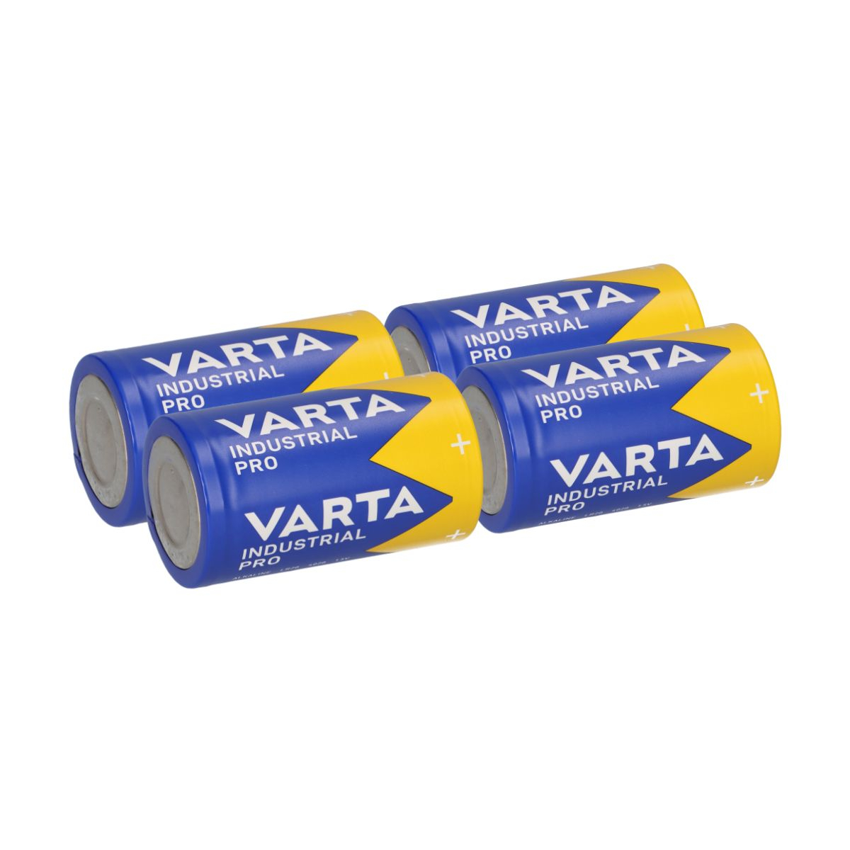 4x Varta 4020 Industrial Mono Batterie D lose