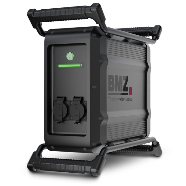 BMZ Power2Go Work mobiler Energiespeicher 2,5kW mit 0% MwSt nach §12 Abs. 3 UstG