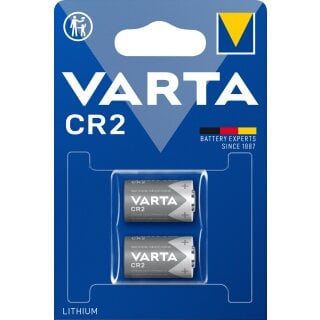 Varta CR2 3V Lithium Batterie - 2er Blister