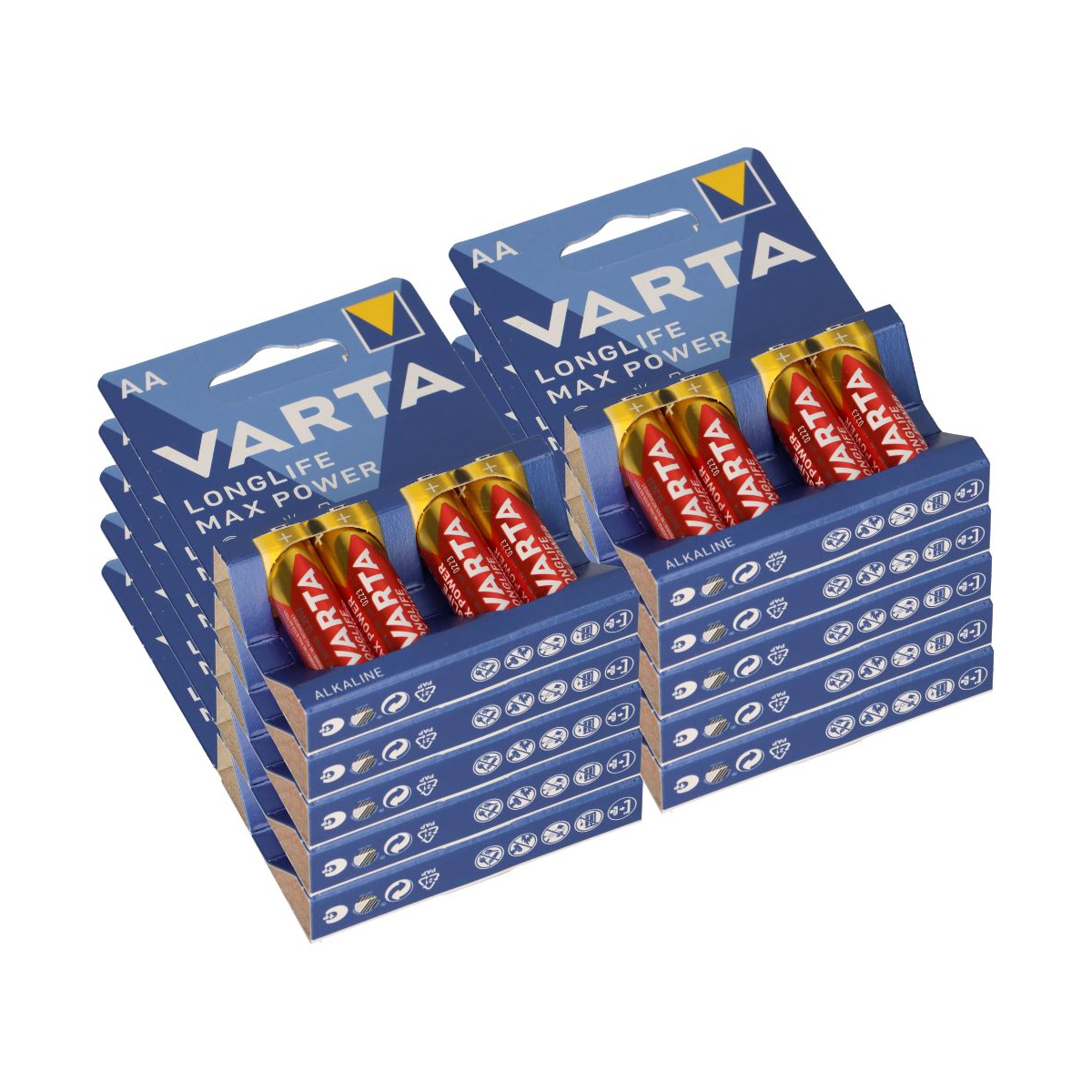 40x Varta 4706 Max Power Mignon Batterie AA (10x 4er Blister)