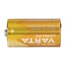 Varta Batterien C Baby, 4er Blister, Longlife, Alkaline, 1,5V, ideal für Fernbedienungen, Wecker, Radios, Made in Germany
