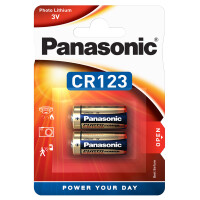 Panasonic CR123A Photobatterie - 2er Bli productbox