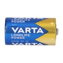 3x Varta 4914 Longlife Power Baby Batterie C 2er Blister LR14