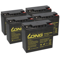5x Kung Long WP22-12NE AGM-Akkus 12V 22A gallery