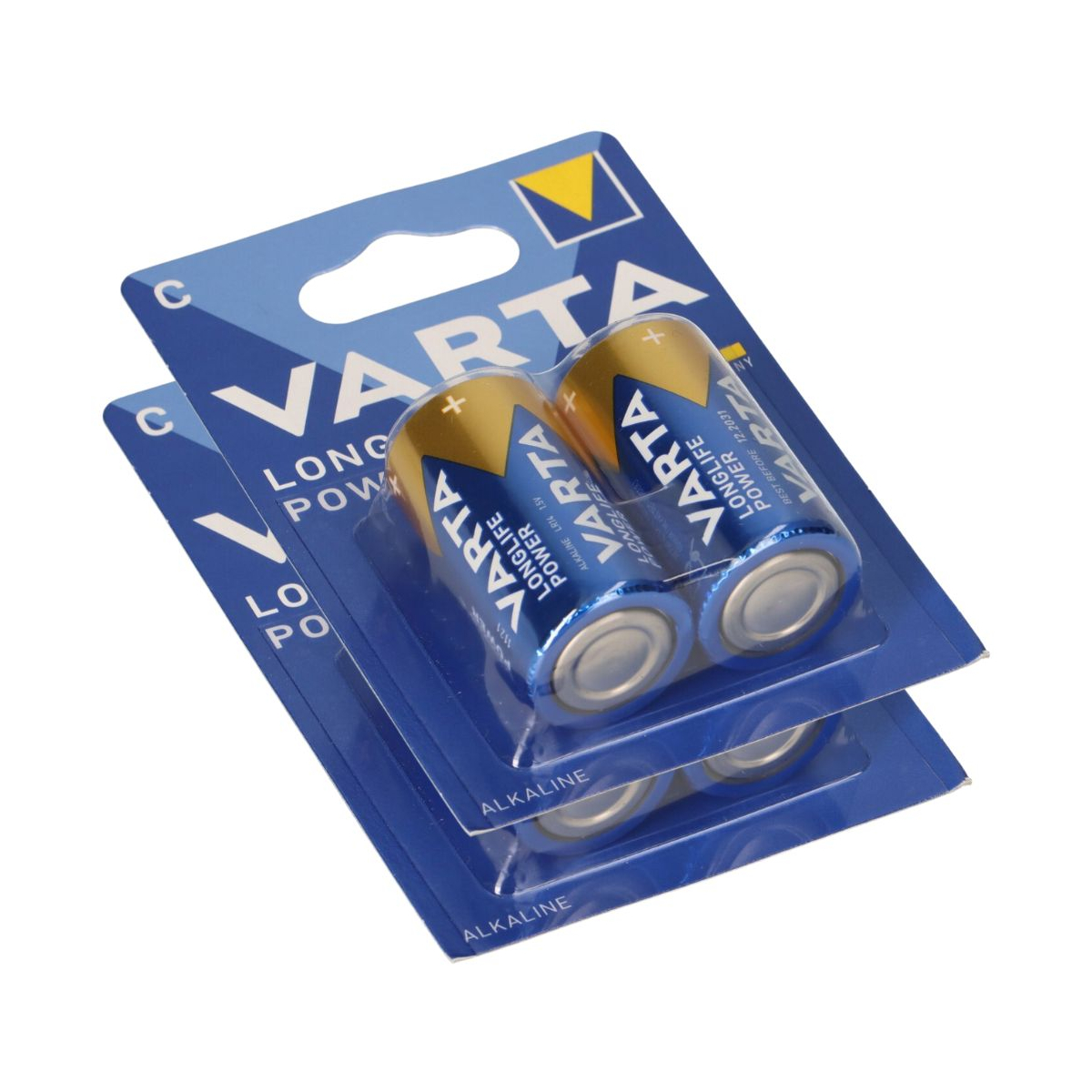 2x Varta 4914 Longlife Power Baby Batterie C 2er Blister LR14