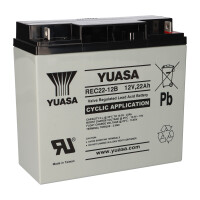 REC22-12B Yuasa wartungsfr. AGM Bleibatt productbox