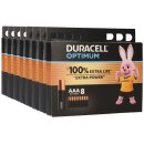 64x Duracell MN2400 AAA Micro Batterie Optimum 8er Blister