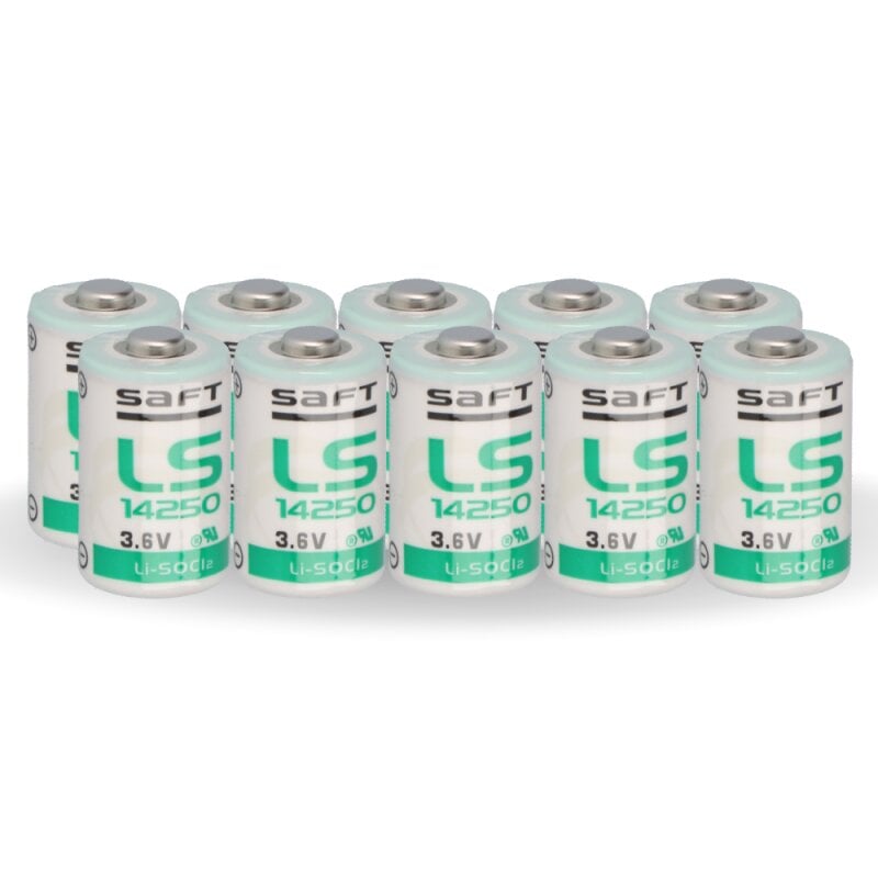 1/2 Aa 3.6V Lithium Battery Msds 5x Saft Lithium 3,6V Batterie LS