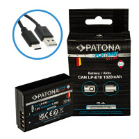 PATONA Platinum Akku mit USB-C Input f&u productbox