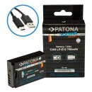 PATONA Platinum Akku mit USB-C Input für Canon LP-E12