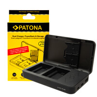 PATONA Dual Ladegerät für Fuji NP-W235 XT4 X-T4 1
