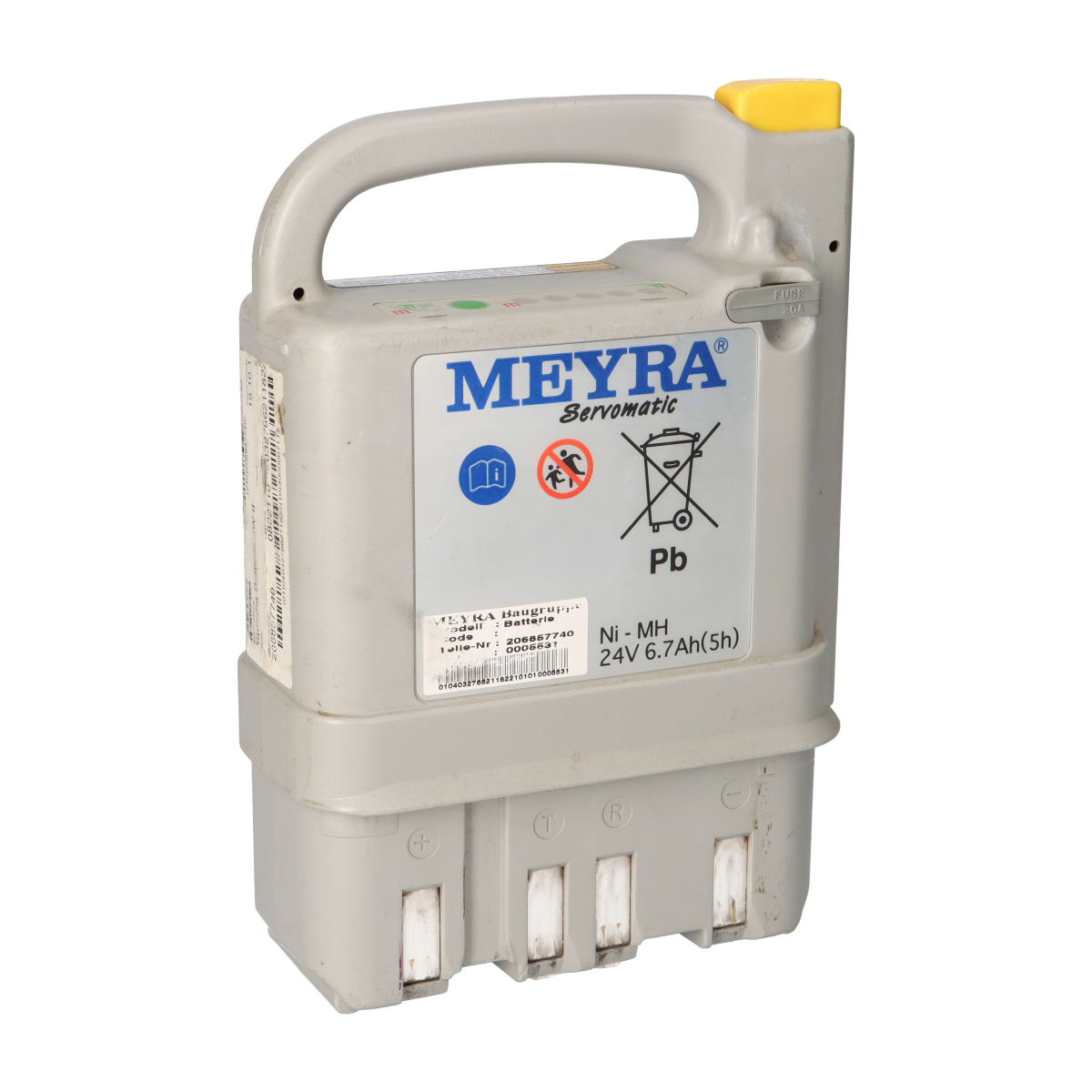 Meyra Servomatic Akku 24V 6,7Ah (5h) - Zellentausch