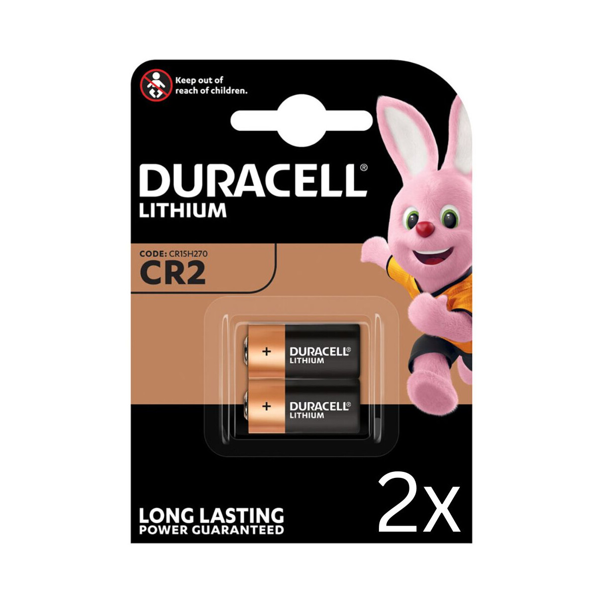 4x Duracell CR2 Ultra Lithium Batterie 3V 850mAh – 2x 2er Blister