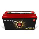 Perfektium LiFePO4 Batterie 12.8V 200Ah mit BMS Heizfolie & Bluetooth mit 0% MwSt nach §12 Abs. 3 UstG