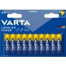 Varta 4906 Longlife Power Mignon Batterie 10er Blister