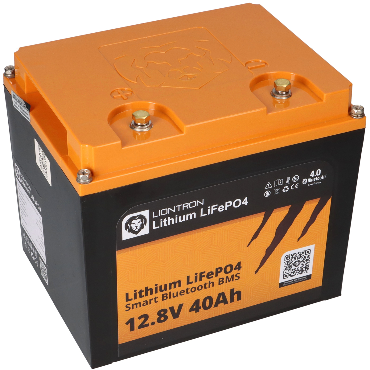 LIONTRON LiFePO4 Akku 12,8V 40Ah LX Smart BMS mit Bluetooth mit 0% MwSt nach §12 Abs. 3 UstG