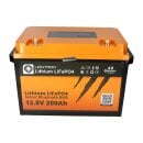 LIONTRON LiFePO4 Akku 12,8V 200Ah LX Smart BMS mit Bluetooth mit 0% MwSt nach §12 Abs. 3 UstG