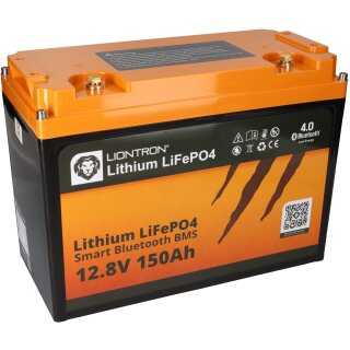 LIONTRON LiFePO4 12,8V 150Ah LX Arctic BMS mit Bluetooth