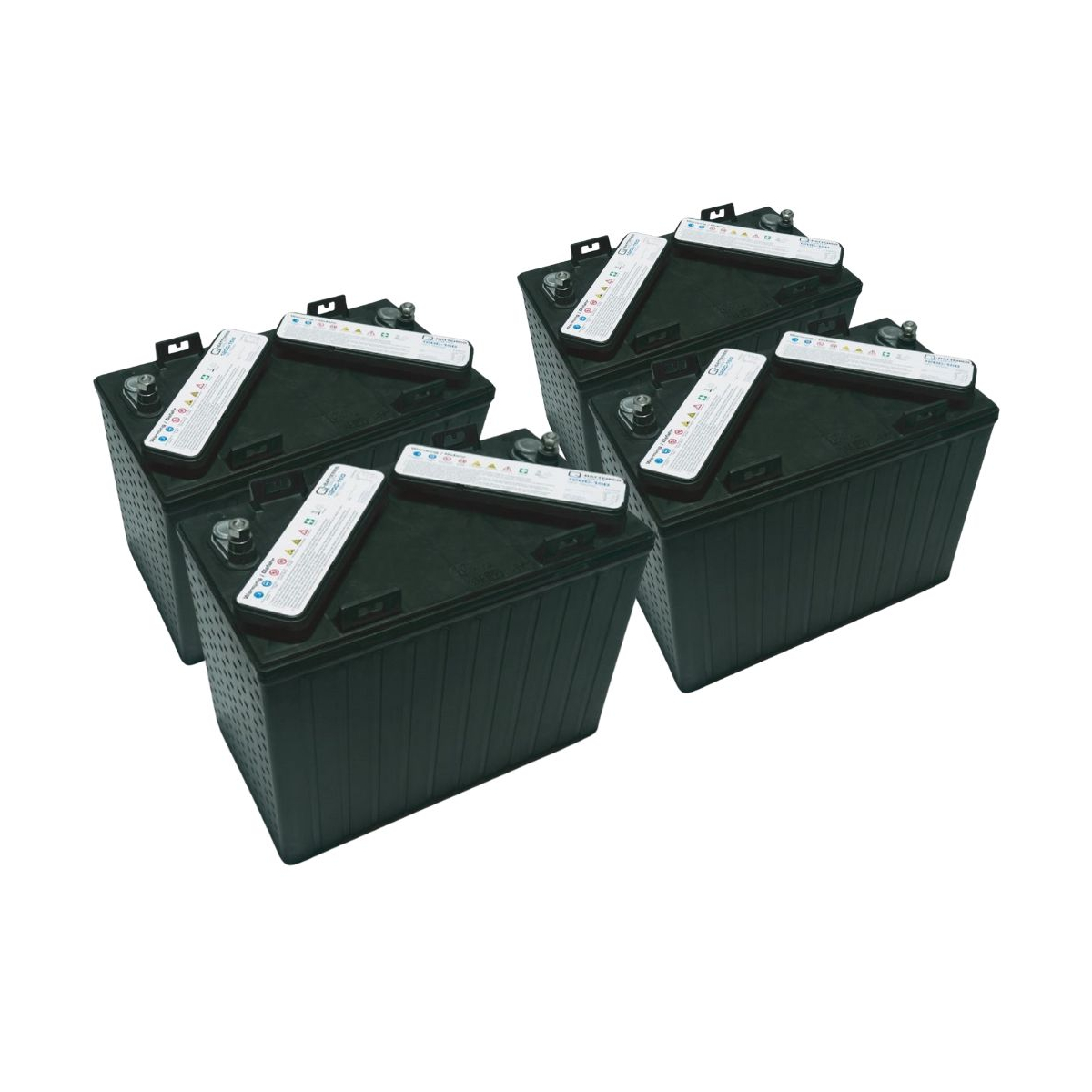 4x Q-Batteries 12DC-150 12V 150Ah Deep Cycle Traktionsbatterie