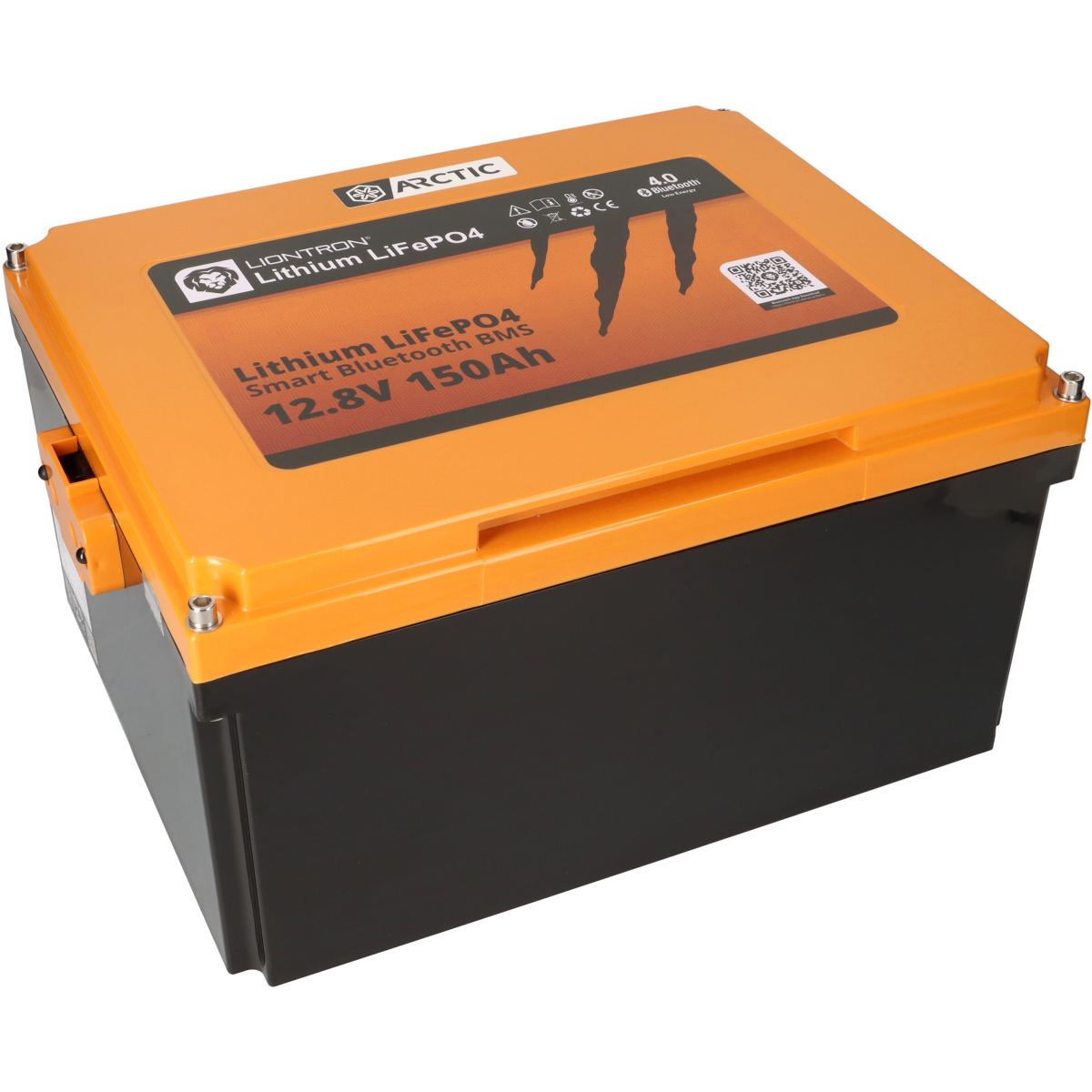 LIONTRON LiFePO4 Wohnmobil-Untersitz Akku - 12,8V 150Ah Arctic bis -30°C BMS Bluetooth mit 0% MwSt nach §12 Abs. 3 UstG
