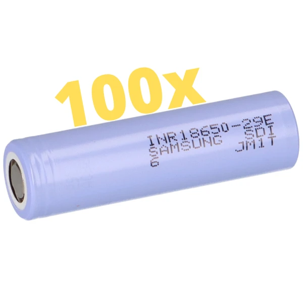 100x Akku Samsung INR18650-29E 2900 mAh gallery