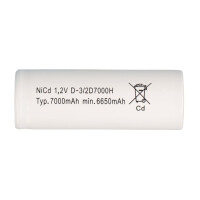 Mexcel Akku 3/2 D 1,2V 7000mAh NS7000FH LFU – NiCd 4