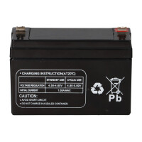 Multipower MP3,5-4 AGM Zyklenakku 4V 3,5Ah – F4,8 mm 4