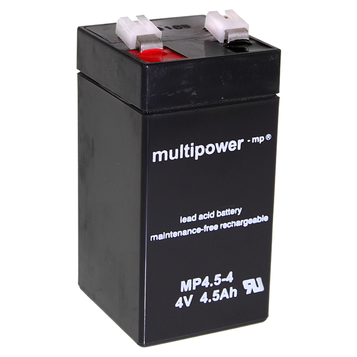 Multipower Blei-Akku MP4,5-4 Pb 4V 4,5Ah Faston 4,8mm