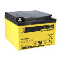 Akku passend für SSB SBLV24-12i 12V 24Ah Bleiakku 1