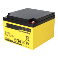 AGM Ersatzakku 12V 26Ah für SSB SBL26-12i – SUN B