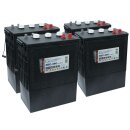 4x Q-Batteries 6DC-390 6V 390Ah Deep Cycle...