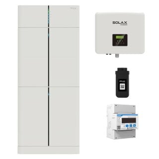 SolaX X1-Hybrid G4 3kW Hybrid Wechselrichter mit 6 kWh Solarspeicher-Set