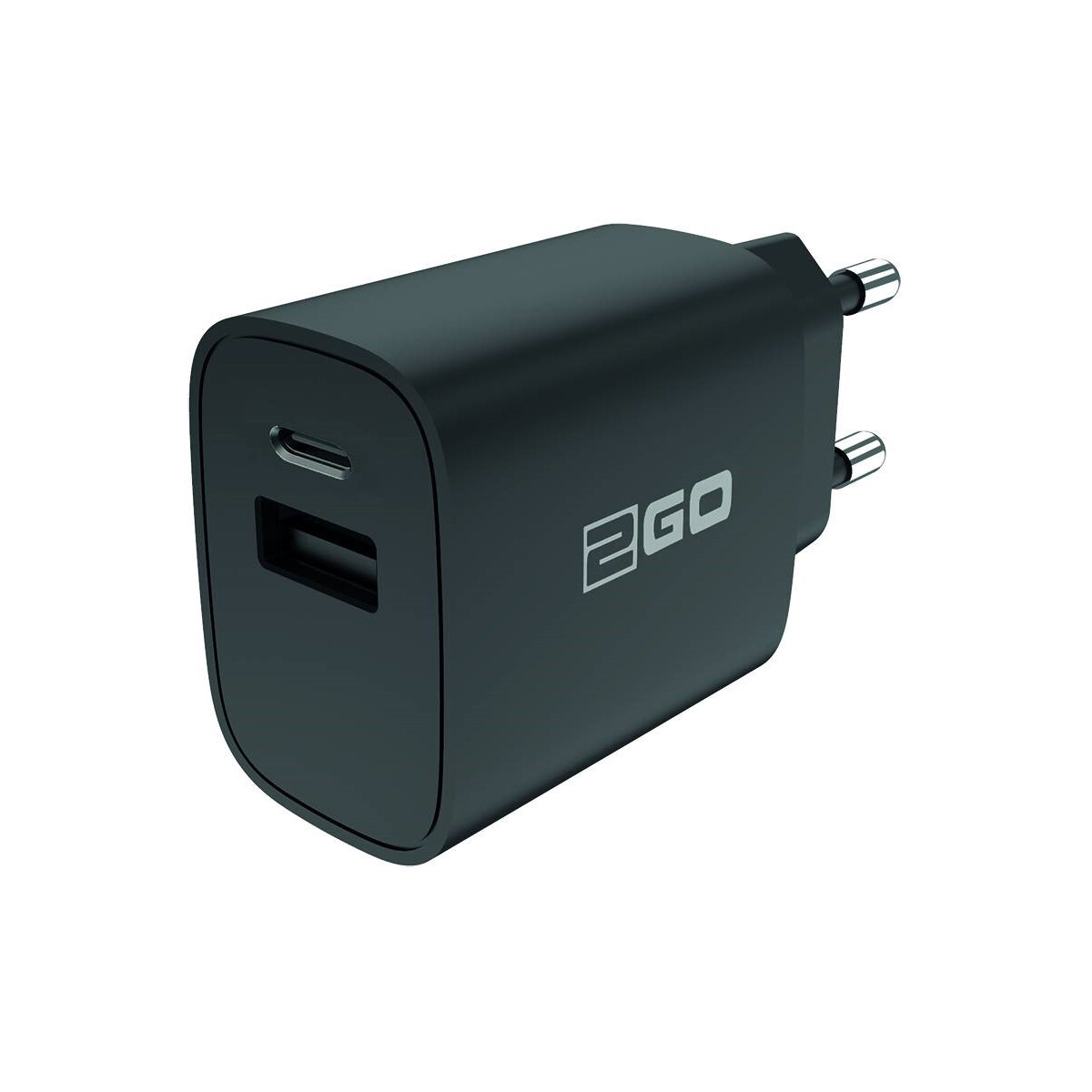 2GO USB Schnellladegerät USB + USB-C