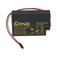 B-Ware Kung Long Akku WP0.8-12H 12V 0,8Ah Heim und Haus Stec