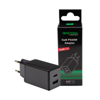 PATONA Premium GaN PD45W Adapter schwarz productbox