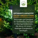Akkus für Solar 1,2V 550mAh