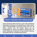 20x XCell Solar Akkus X800AA Mignon Ni-MH 1,2V 800mAh (10x 2er Blister)
