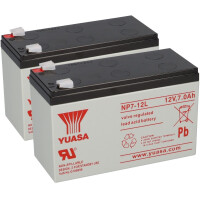 2x Yuasa Blei-Akku NP7-12L Pb 12V 7Ah Vd productbox