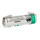 Lithium 3,6V Batterie LS 14500 AA-Zelle Lötfahne U-Form