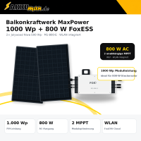 Balkonkraftwerk 860Wp 2x Trina Solar Mod gallery