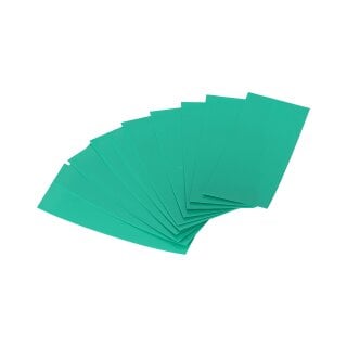 10x Schrumpffolie kompatibel 18650 Zellen (grün)