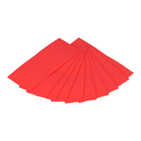 10x Schrumpfschlauch für 18650-Akkuzellen – Rot 4