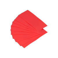 10x Schrumpfschlauch für 18650-Akkuzellen – Rot 5