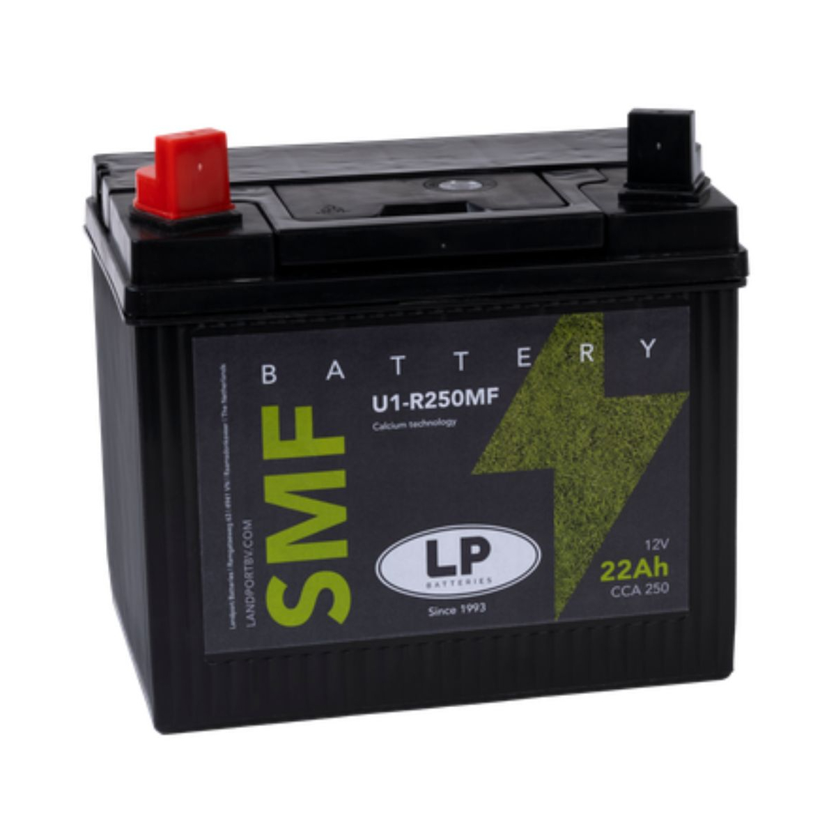 Batterie 12V 22Ah für Rasenmäher Rasentraktor LB U1-R250MF